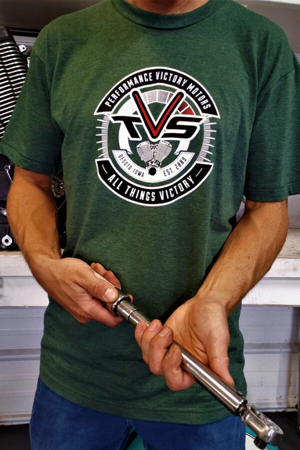 The Vic Shop forest green summer t-shirt